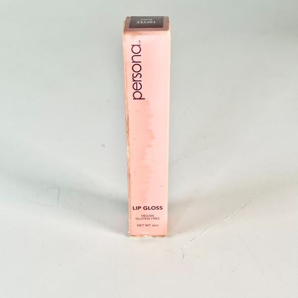 Persona Lip Gloss Toffee Vegan Avocado Oil Shea Butter .2 fl oz 6ml New NIB - Picture 5 of 9